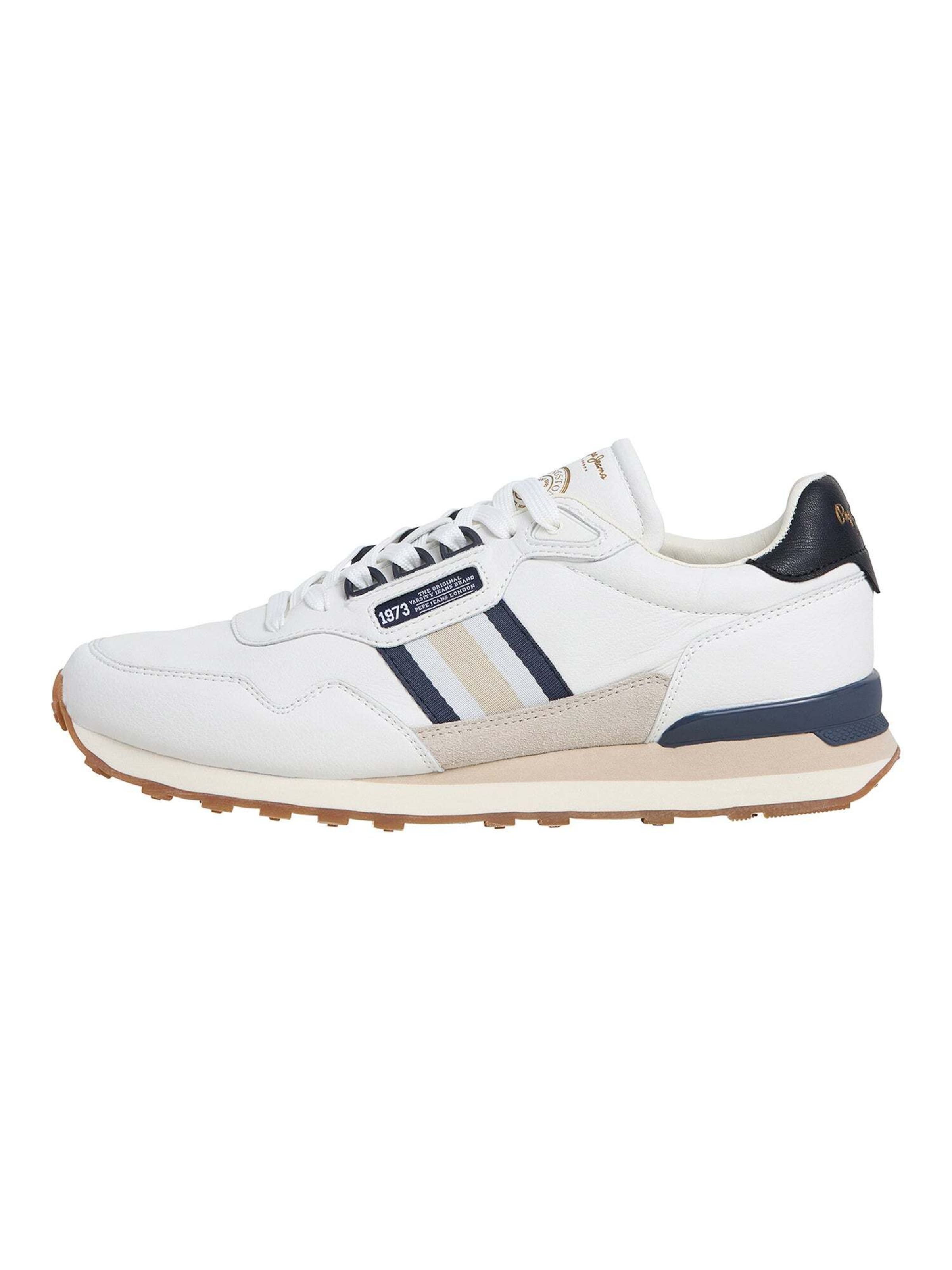 Pepe Jeans Platform trainers in White: front