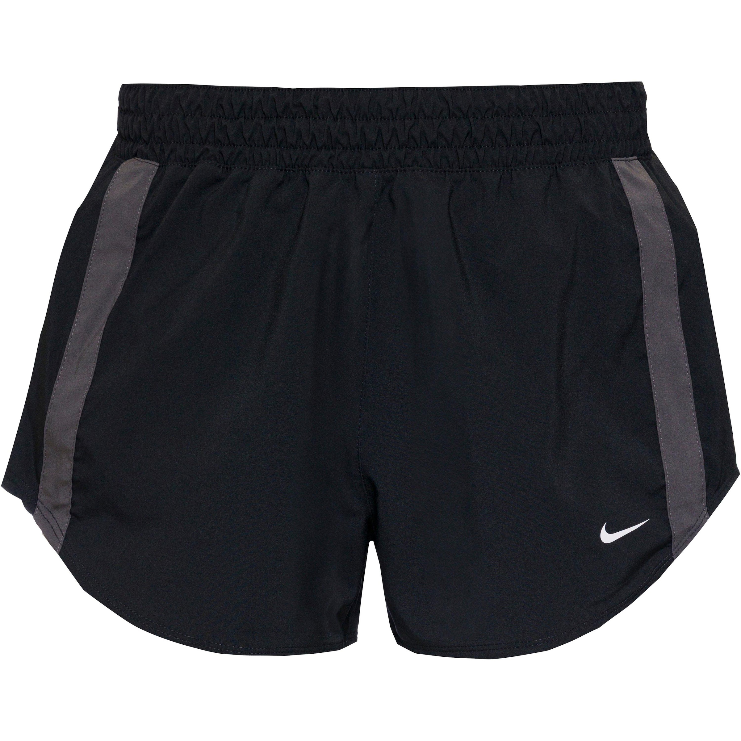 NIKE Regular Workout Pants in Black: front