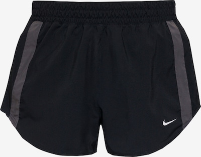 NIKE Workout Pants in M in Dark grey / Black / White, Item view