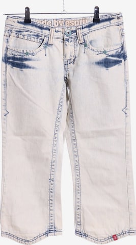 EDC BY ESPRIT 3/4 Jeans in 27-28 in White: front