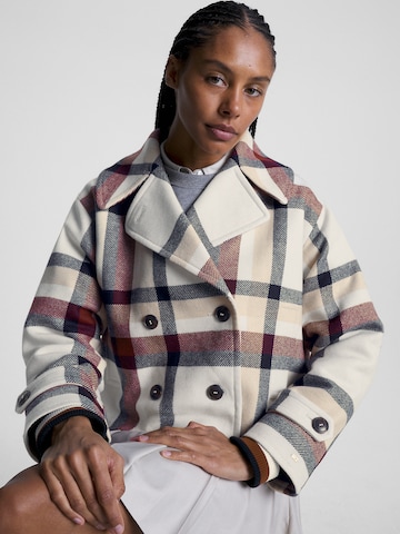 TOMMY HILFIGER Between-seasons coat in White