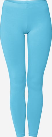 celodoro Slimfit Leggings 'Stretchy' in Blau: Vorderseite
