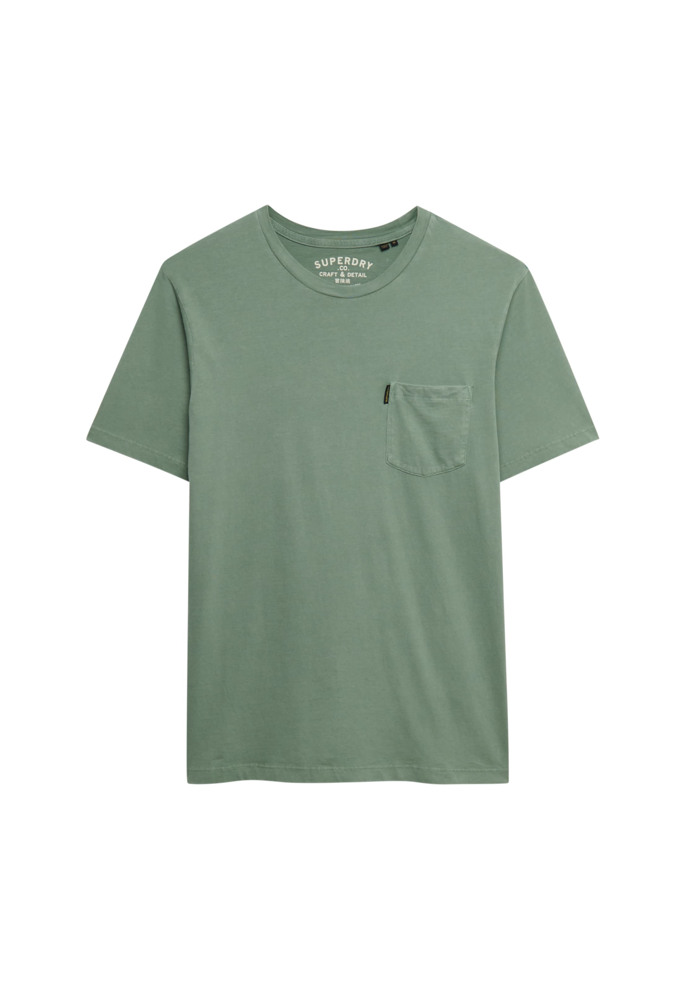 Superdry & Co T-Shirt 'Essential' in Grün: Vorderseite