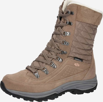 Brütting Snowboots ' Finola ' in Braun: Vorderseite
