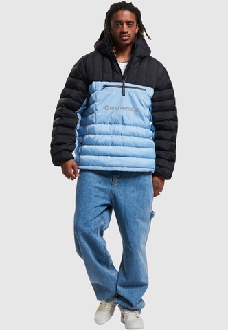 Veste d’hiver 'Bubble Hybrid 1.0' SOUTHPOLE en bleu