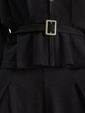 Bianco Lucci Hausanzug 'Zweiteiliges Set'‌‌‌‌‌‌‌ in Schwarz