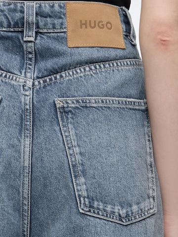 Wide Leg Jean 'Glide_1' HUGO en bleu