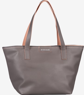 TOM TAILOR Shopper in Grey: front