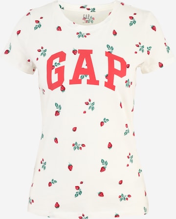 Gap Tall Shirt 'CLSC' in Wit: voorkant
