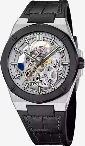 FESTINA - Reloj analógico en plata: frente