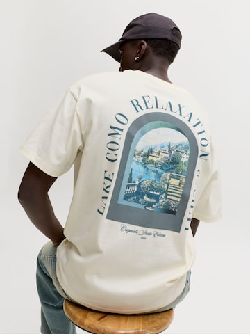 JACK & JONES - Camiseta 'Desti' en blanco: frente