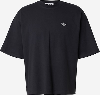 Marškinėliai 'AIRBRUSH' iš ADIDAS ORIGINALS, spalva – mėlyna dūmų spalva / juoda, Prekių apžvalga