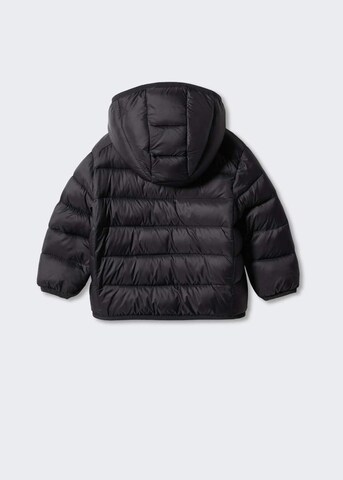 MANGO KIDS Zimska jakna 'Unicob' | črna barva