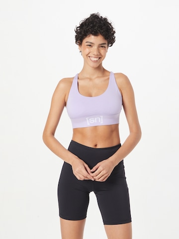super.natural Bustier Sport bh in Lila