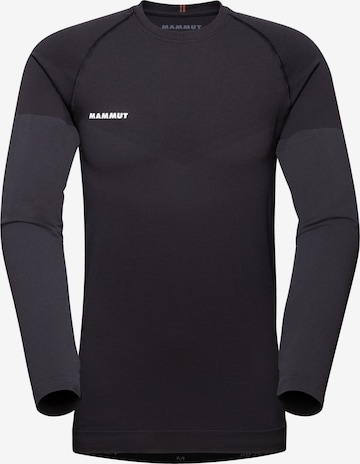 MAMMUT Funktionsshirt ‘Trift’ in Schwarz: Vorderseite