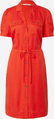 ESPRIT Платье-рубашка в Красный: спереди