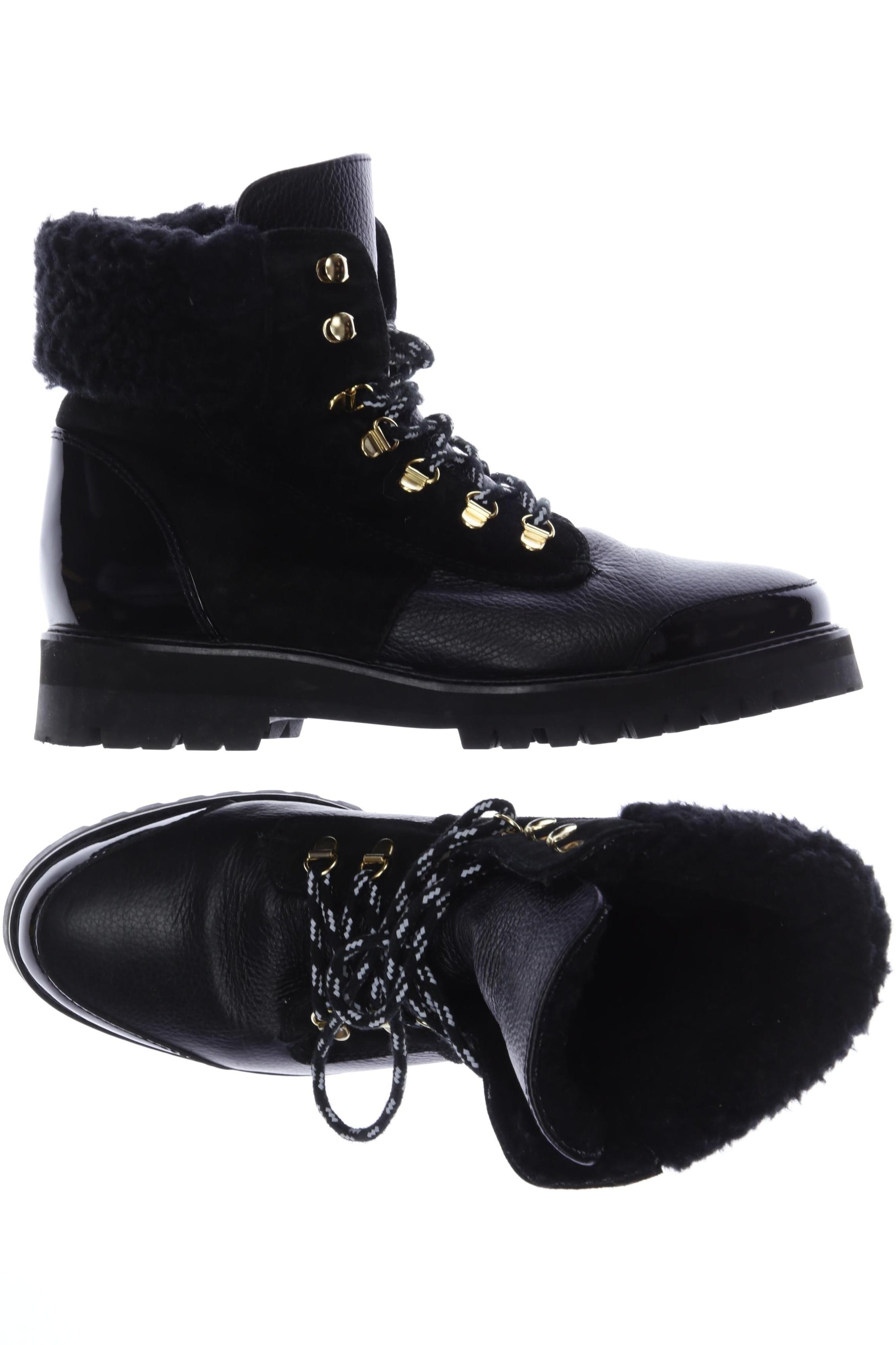 Flattered Dress Boots in 42 in Black: front