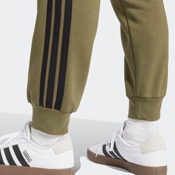 ADIDAS SPORTSWEAR Tapered Sports trousers 'Essentials' in Green