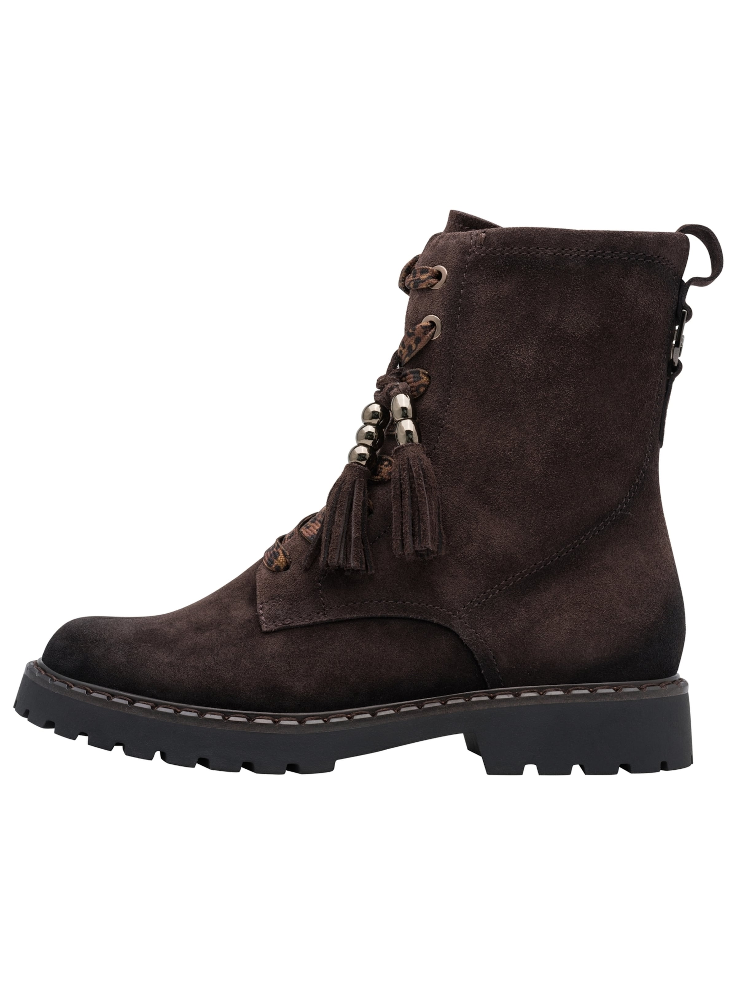 Tamaris Schnürstiefel in Schwarz