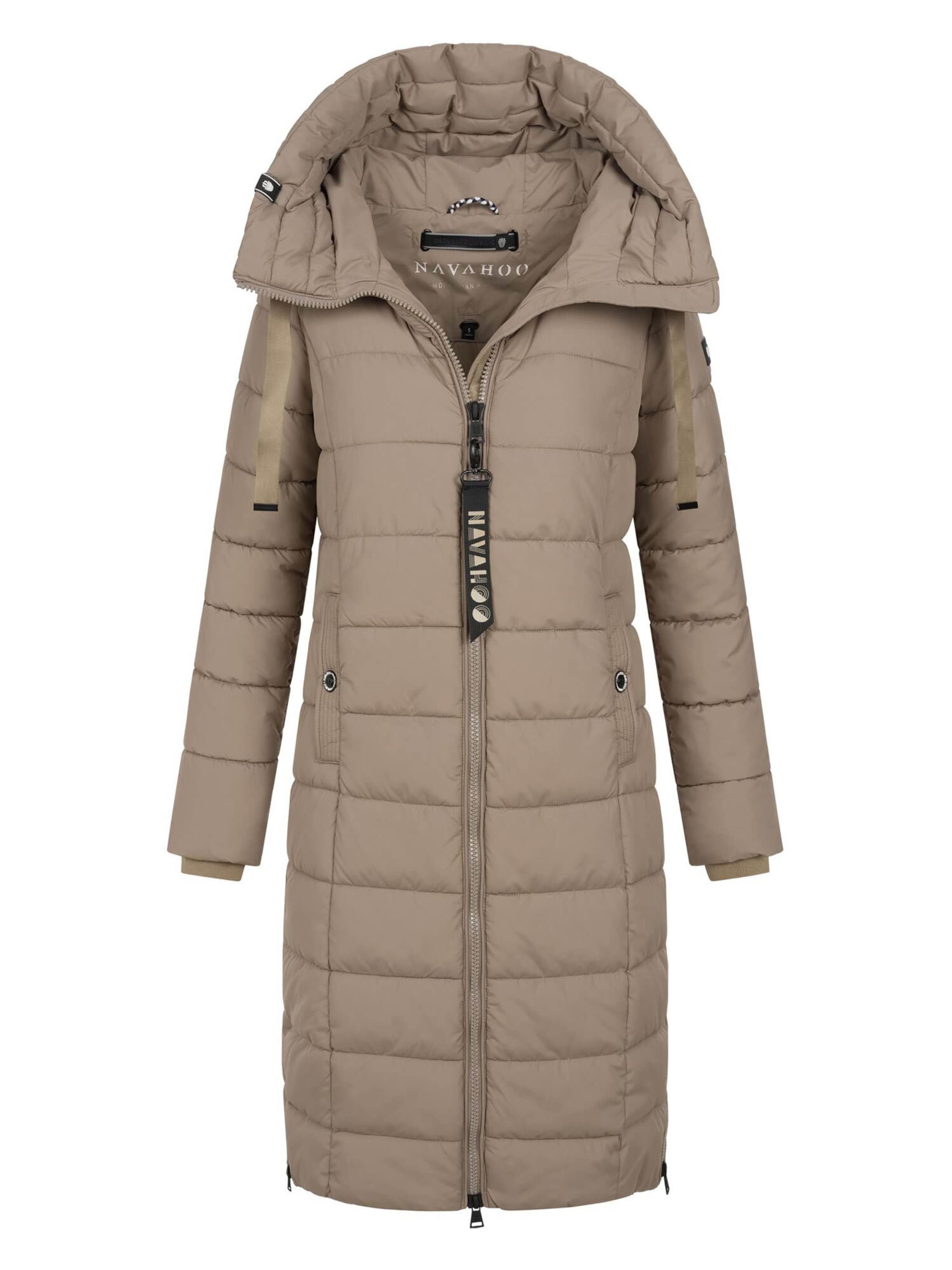 NAVAHOO Winterjacke in Beige: Vorderseite