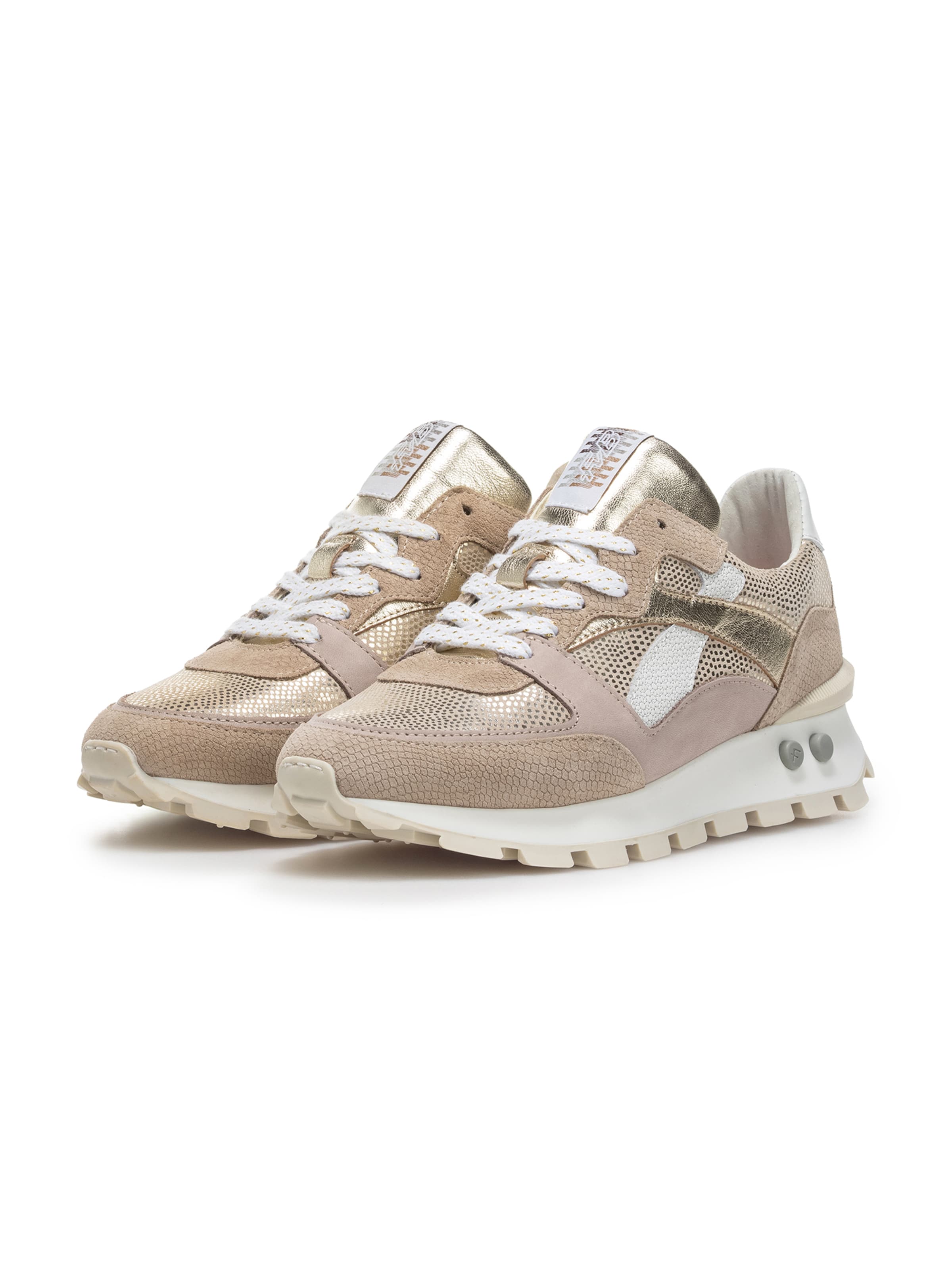 Floris van Bommel Sneaker 'Blokki 07' in Beige