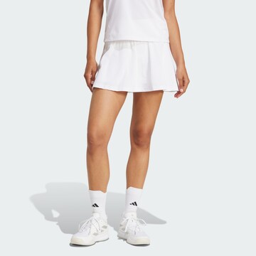 ADIDAS PERFORMANCE Спортивная юбка 'Club' в Белый: спереди