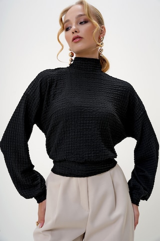 Maglietta di Trend Alaçatı Stili in nero