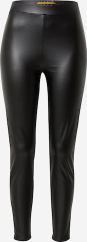 QS Skinny Leggings in Zwart: voorkant