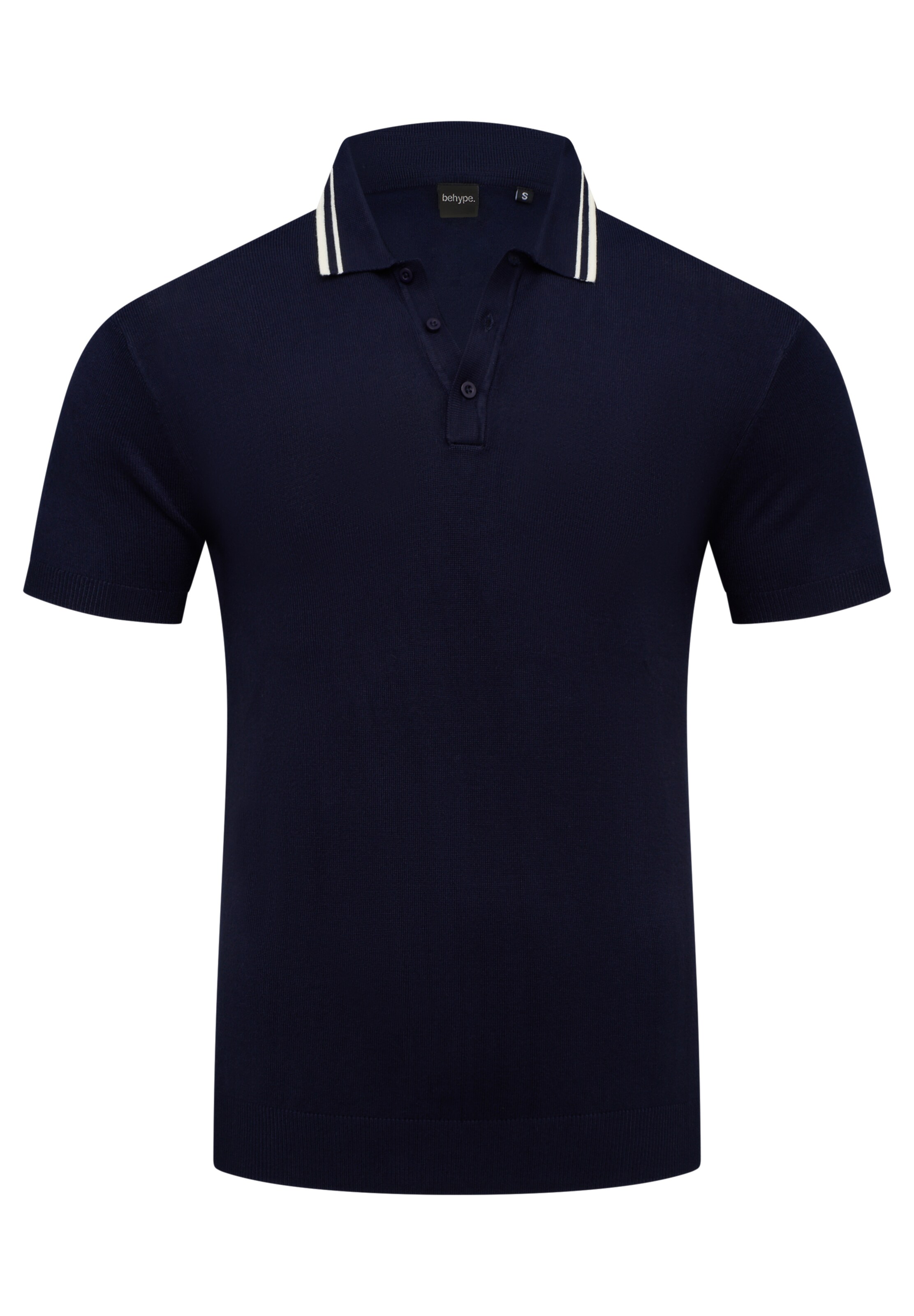 behype Shirt in Blau: Vorderseite