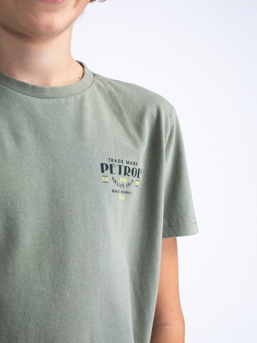 Petrol Industries T-Shirt 'Sungold' in Grün