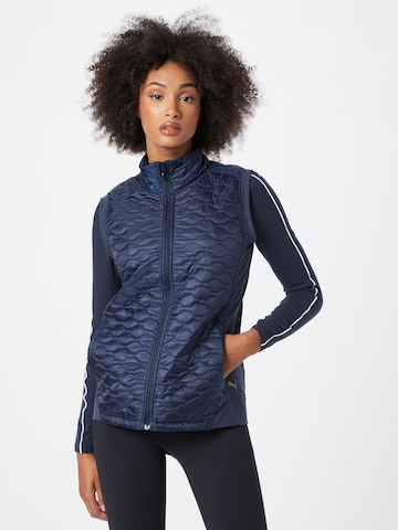 Gilet de sport PUMA en bleu : devant