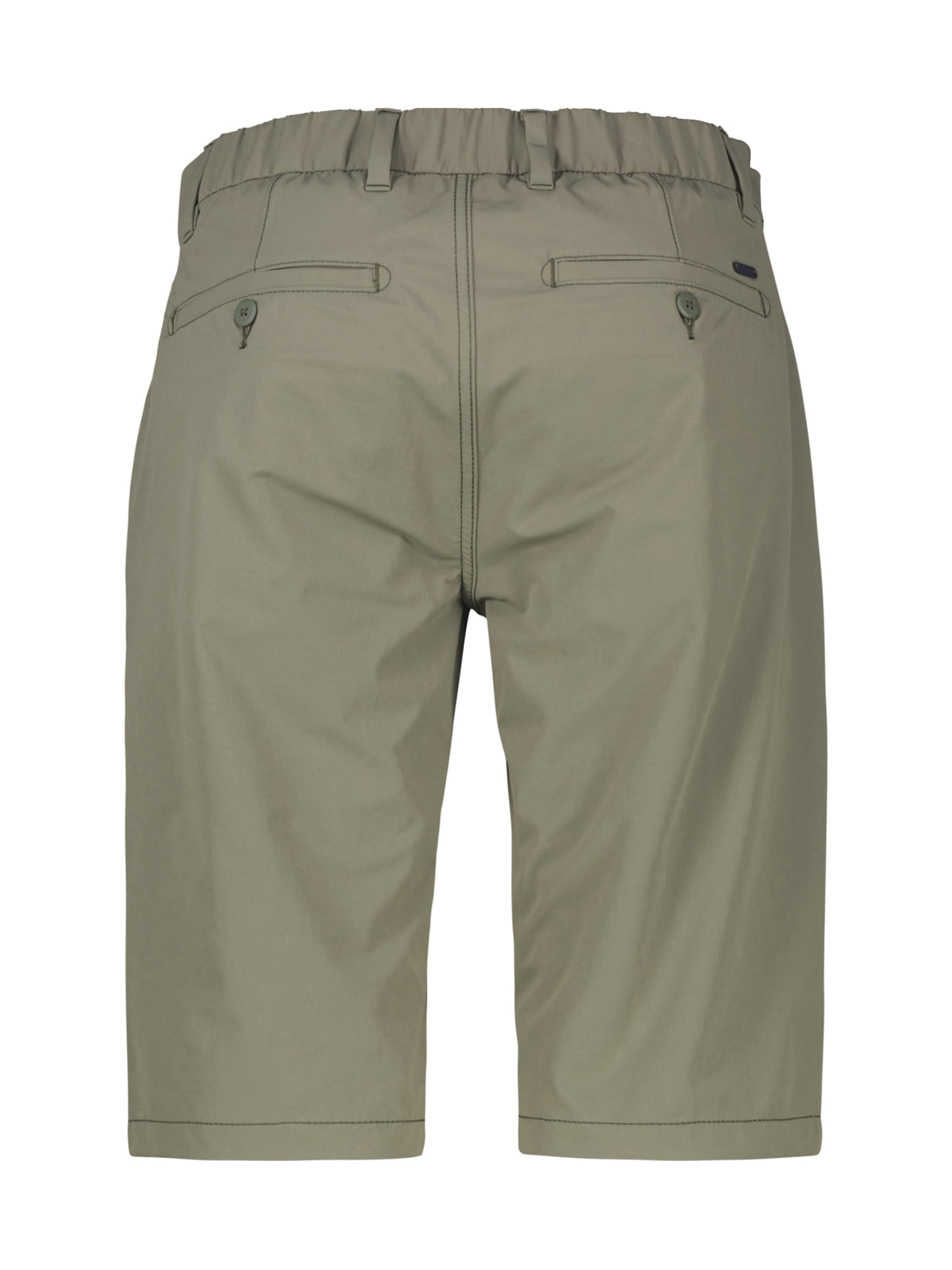 LERROS Regular Sportliche Chino-Shorts aus flexiblem Nylon-Mix in Grün