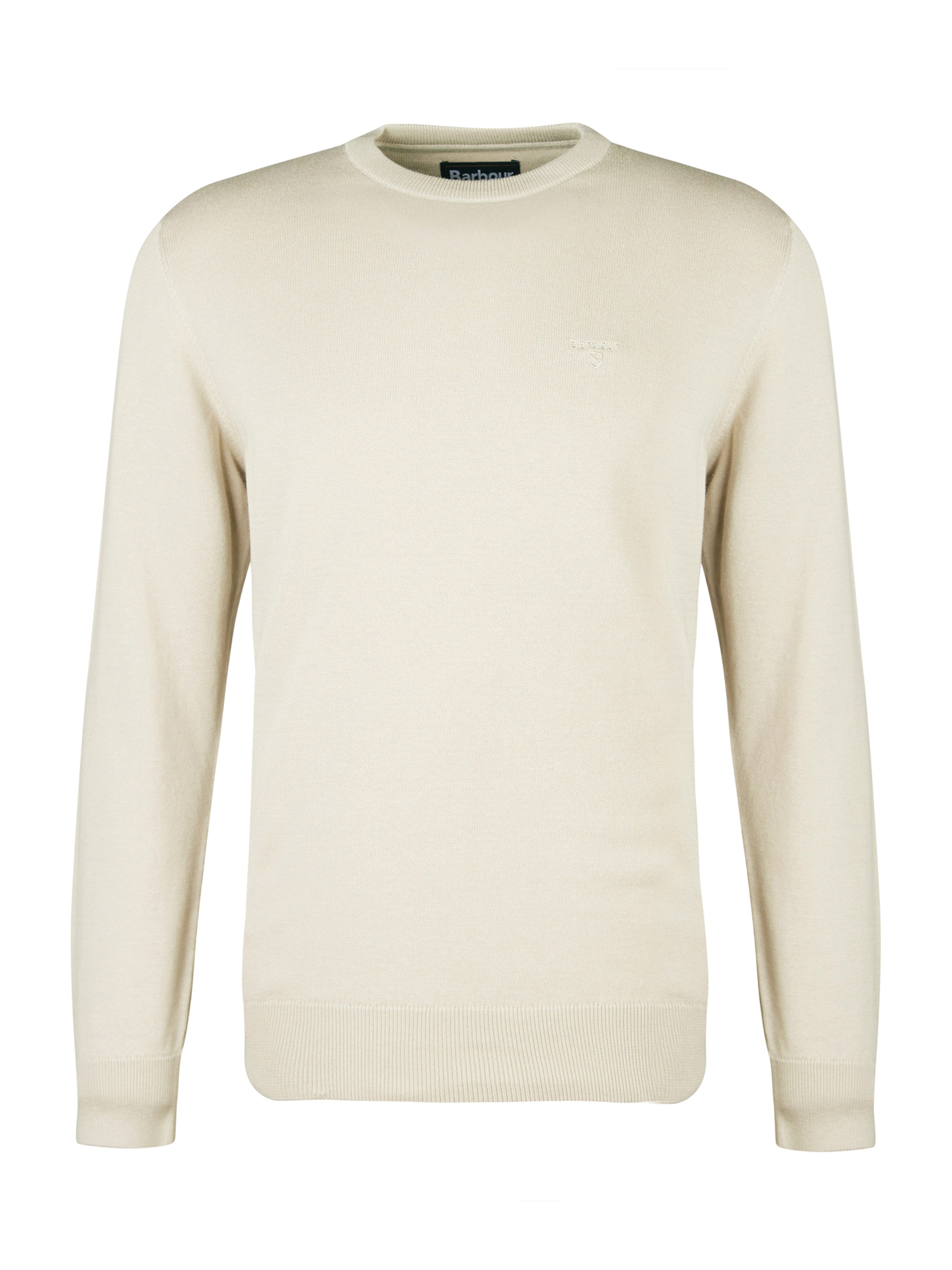 Barbour Pullover in Beige: Vorderseite