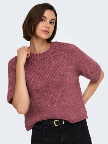 JDY Pullover 'JDYLINEA' in Pink