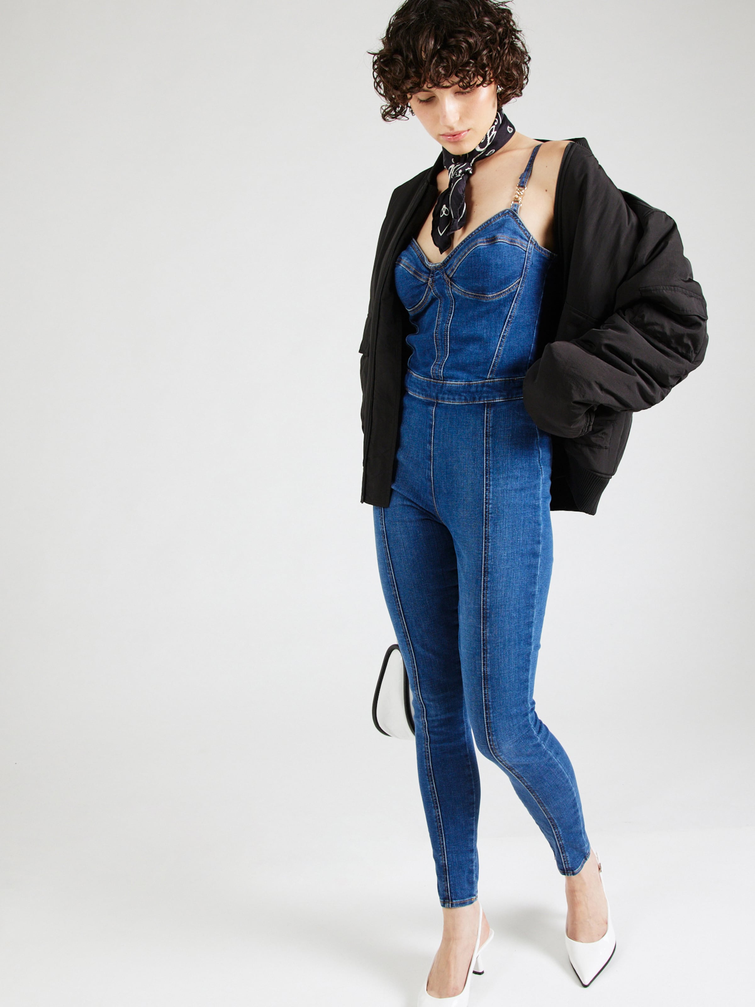GUESS Jumpsuit SAMI in Blue ABOUT YOU