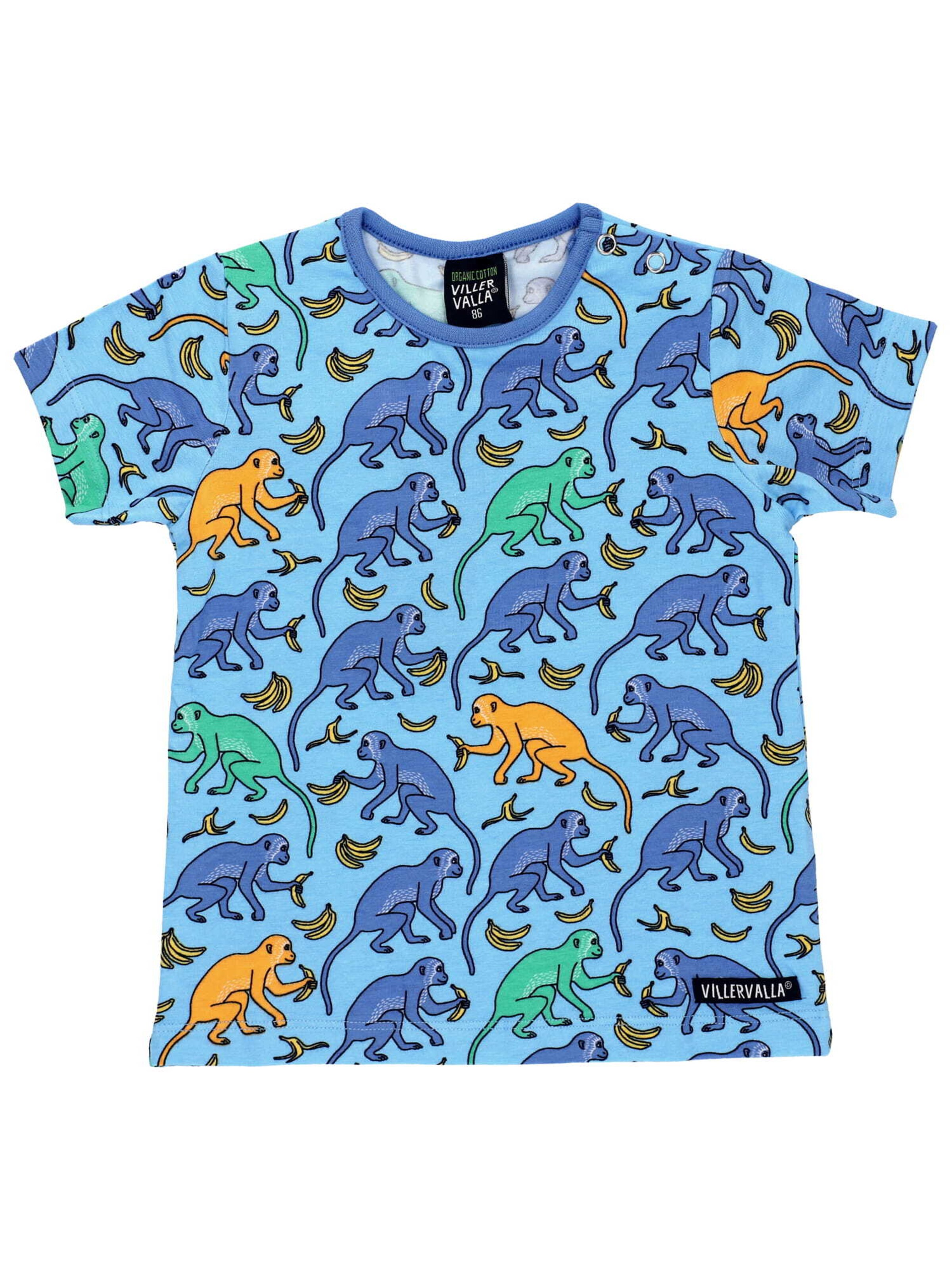 Villervalla T-Shirt in Blau: Vorderseite