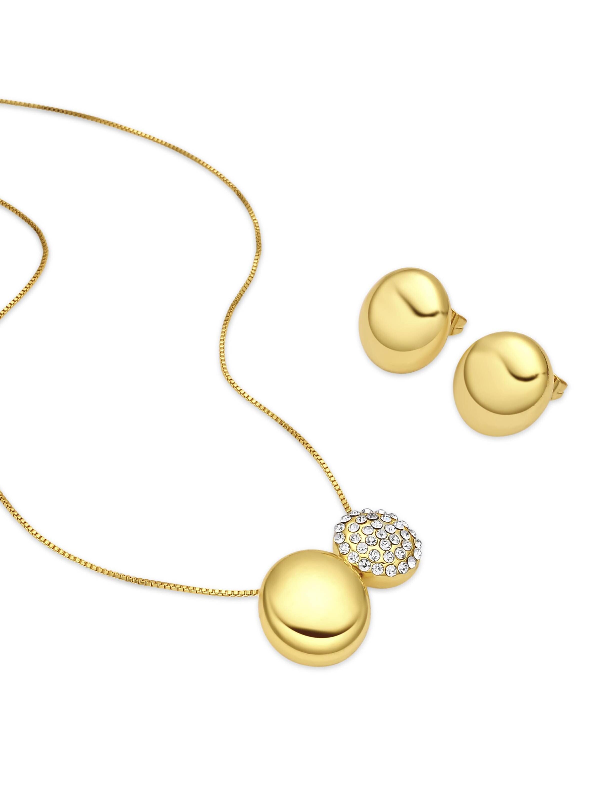 Luxenter Jewelry set 'Mupio' in Gold