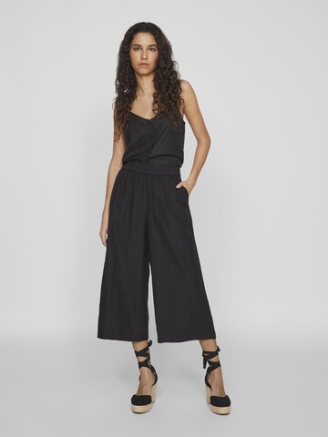VILA Wide Leg Bukser i sort