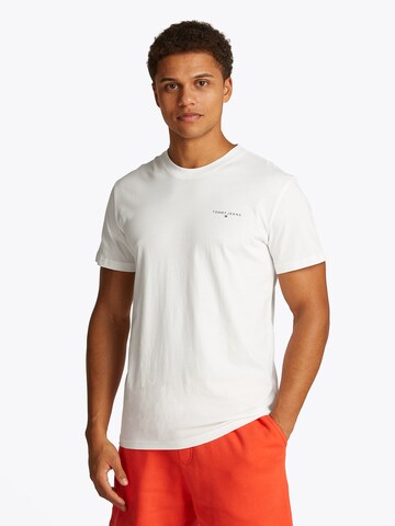 Maglietta di Tommy Jeans in bianco: frontale