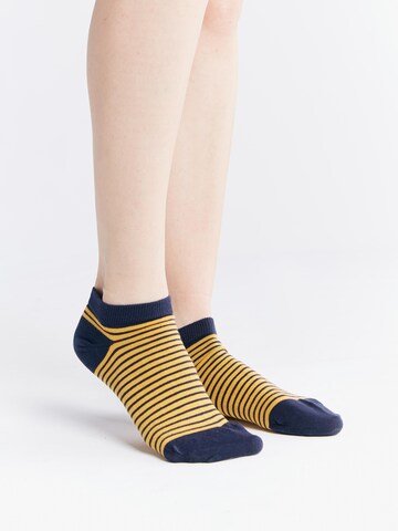 Albero Natur Ankle Socks in Yellow