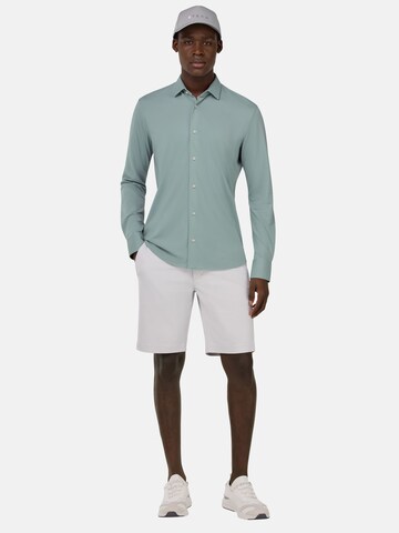 Boggi Milano Regular fit Button Up Shirt 'B Tech' in Green