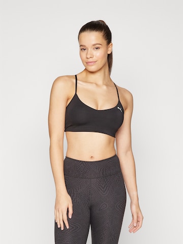 Bustier Soutien-gorge de sport 'Move' PUMA en noir : devant