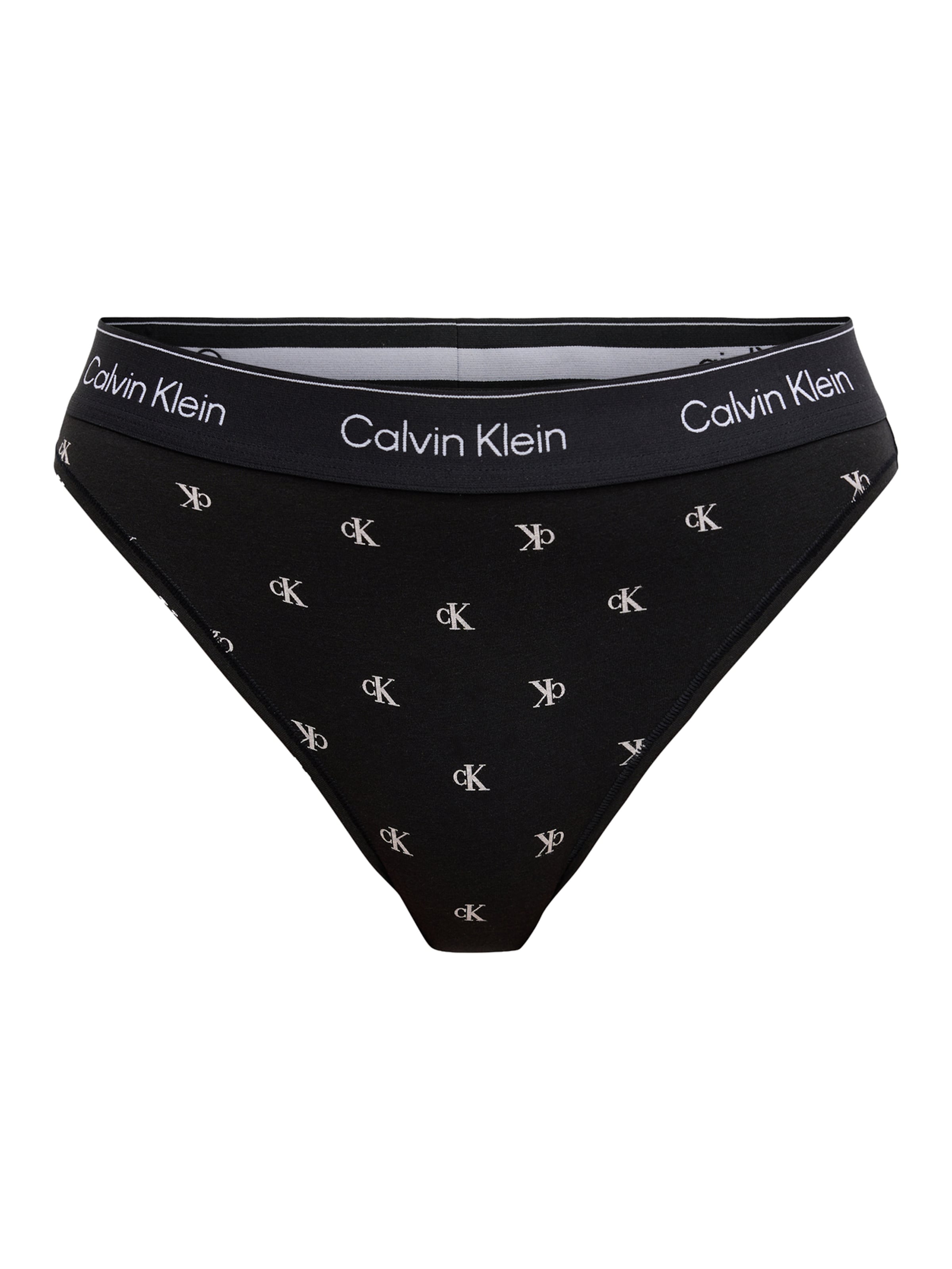 Calvin Klein UnderwearSlip - crna boja: prednji dio