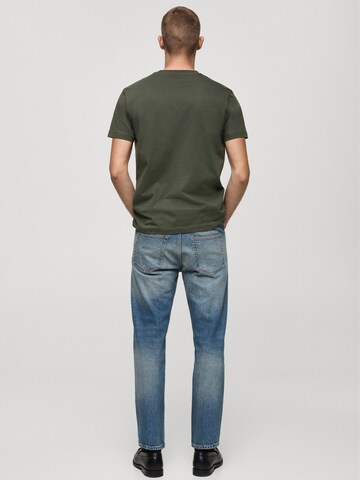 MANGO MAN Shirt 'CHERLO' in Groen