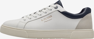 Baskets basses s.Oliver en blanc : devant