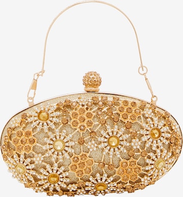 FELIPA Clutch in Gold: front