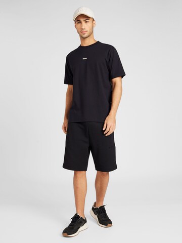 BOSS Regular Shorts 'Headlo 1' in Schwarz