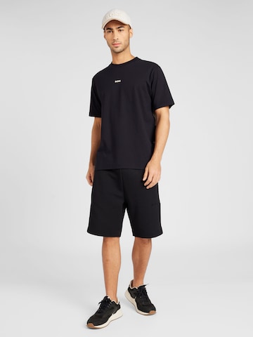 BOSS Green Regular Shorts 'Headlo 1' in Schwarz