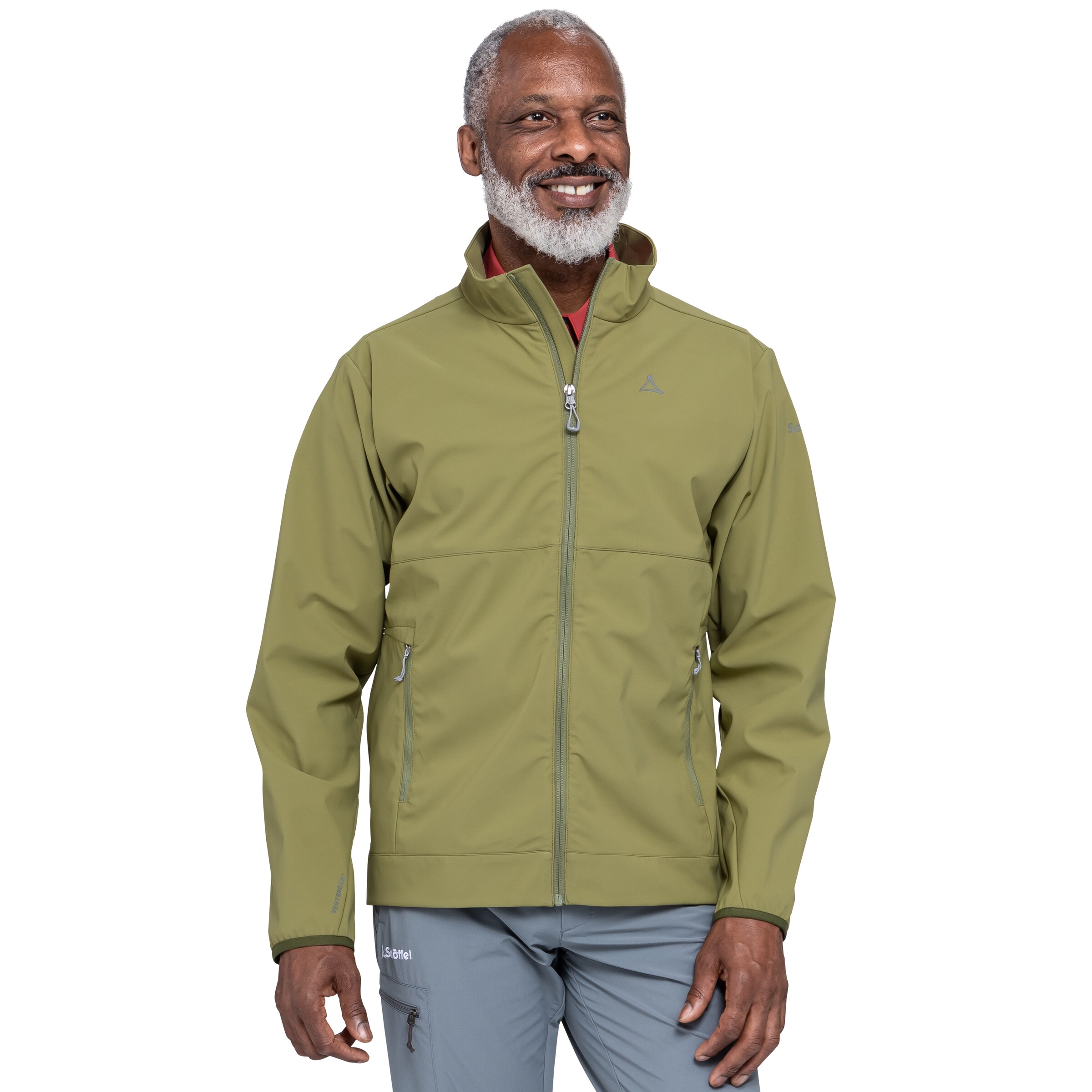 Veste outdoor Schöffel en vert : devant