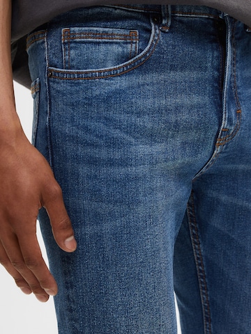 Skinny Jean Pull&Bear en bleu